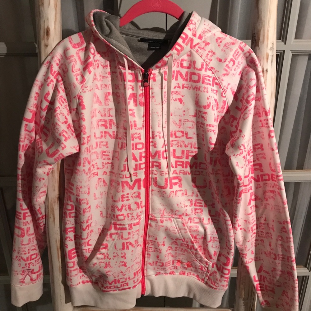 Under Armour zip up.